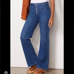 Leenah Wide Leg in Soraya - Paige Denim